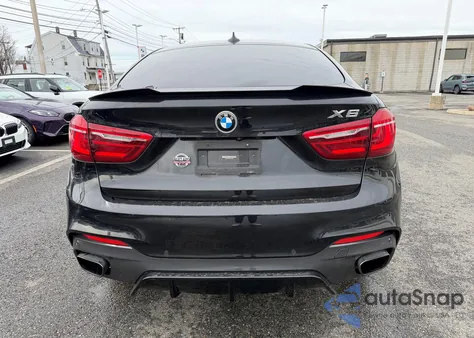 2016 BMW X6 z USA, uszkodzony, nr VIN 5UXKU6C55GOR34316